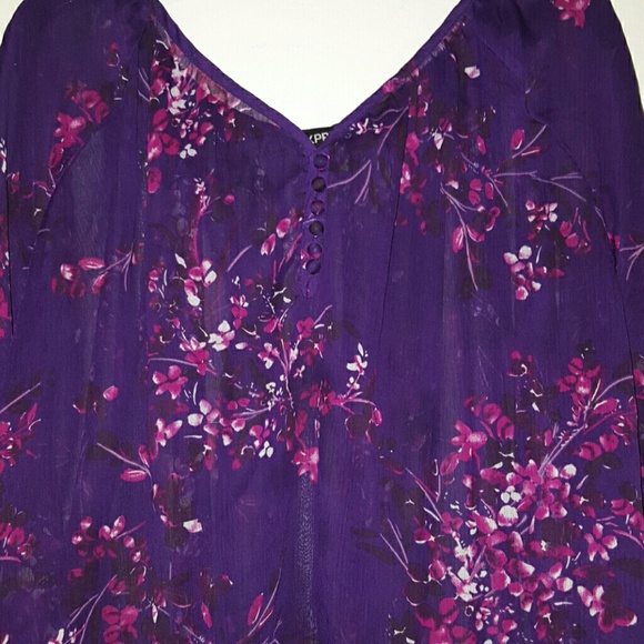 EXPRESS Layering Blouse - Picture 2 of 4