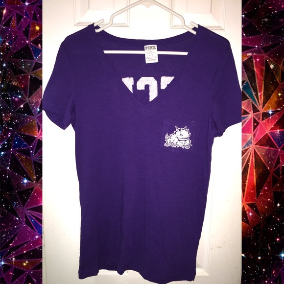 Victoria's Secret TCU college shirt