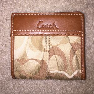 Small coach wallet