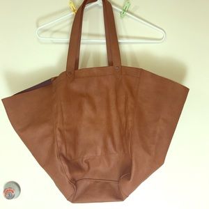 A&F faux leather bag