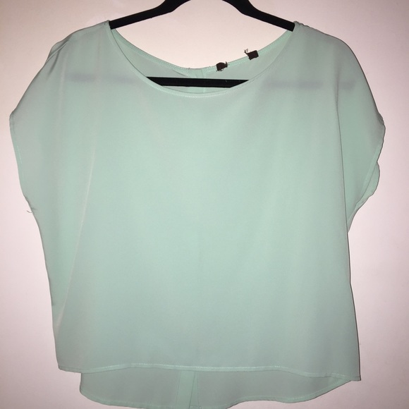 79 off ModCloth Tops Seafoam Green blouse from Jacqui's closet on