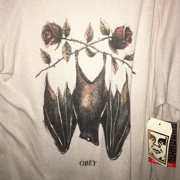 Obey women's bat long sleeve - Picture 2 of 4