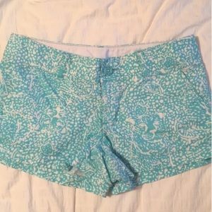 Lilly Pulitzer blue & white shorts
