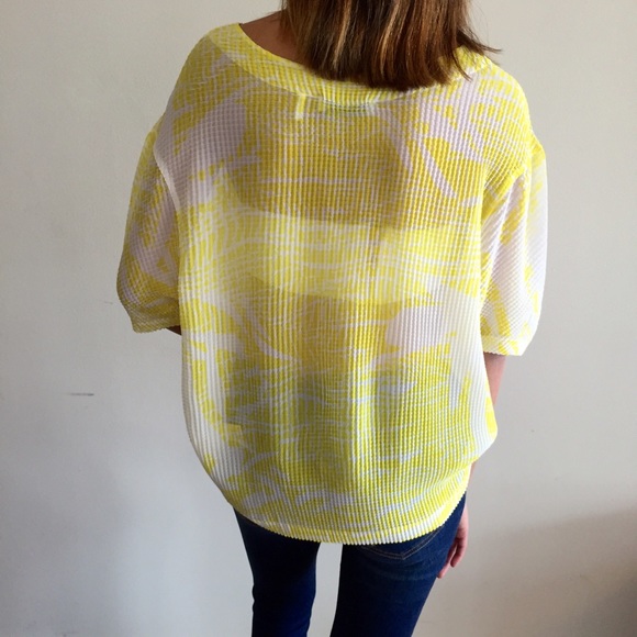 [sandro] Edita-printed pleated top - Picture 4 of 4