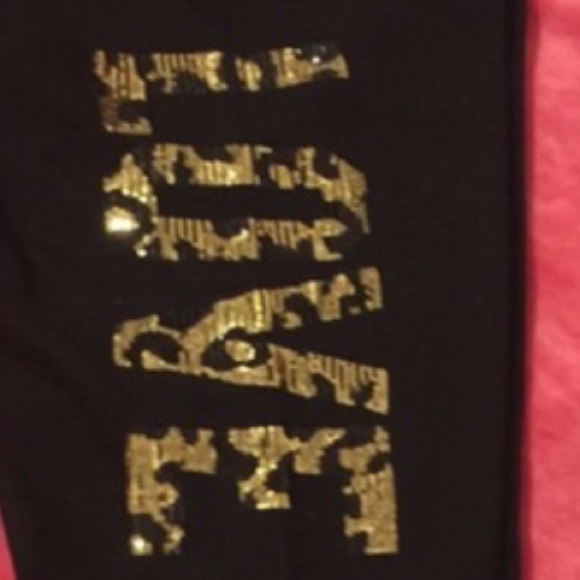 ***vs PINK cheetah bling pants*** - Picture 3 of 4