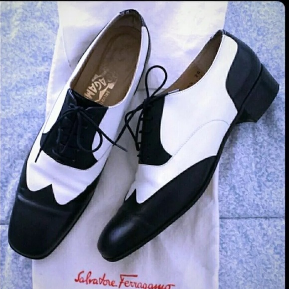 ❌Hold❌Salvatore Ferragamo Dark Navy and BR Shoes