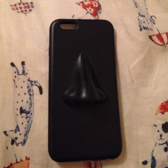 iPhone 6 nose novelty case