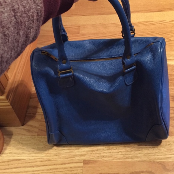 American apparel blue bag