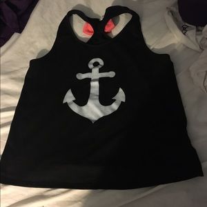 Anchor bow tank