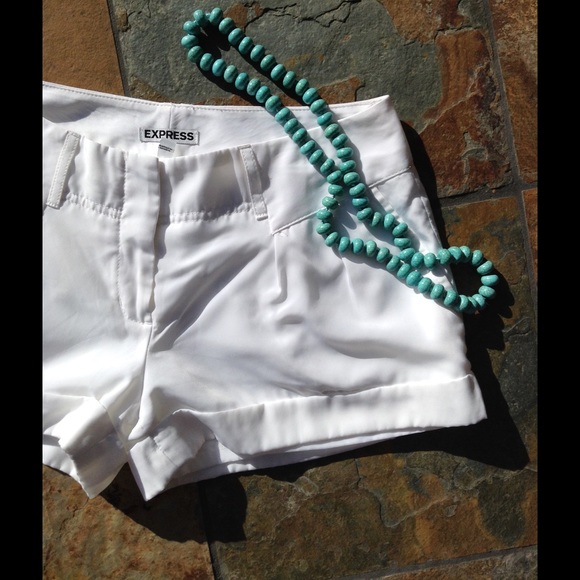 Express Pants - CLEAROUT SALE🔴White Express Shorts.