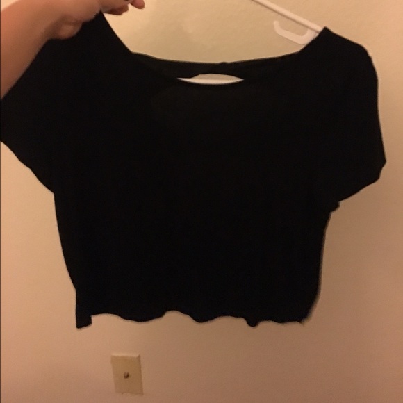 Black Forever21 crop top