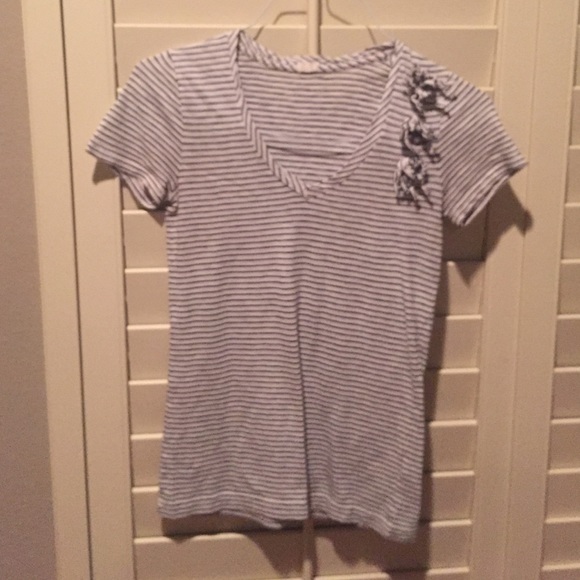 Jcrew stripe tee