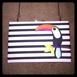 Kate Spade Toucan clutch