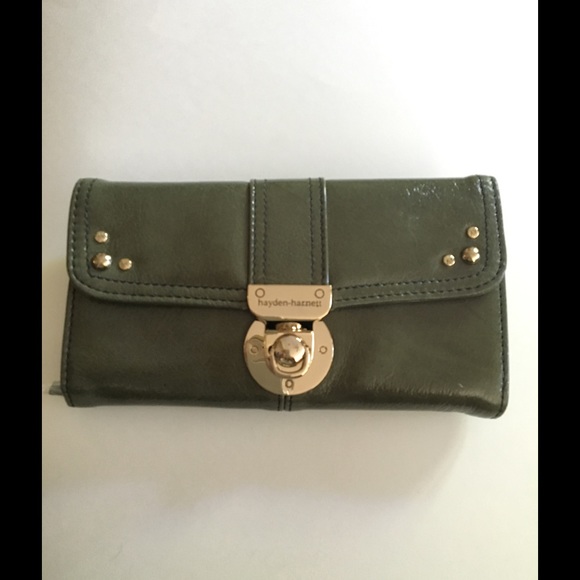 Hayden harnett Accessories - NEW Fold over Clutch Leather Wallet Organizer