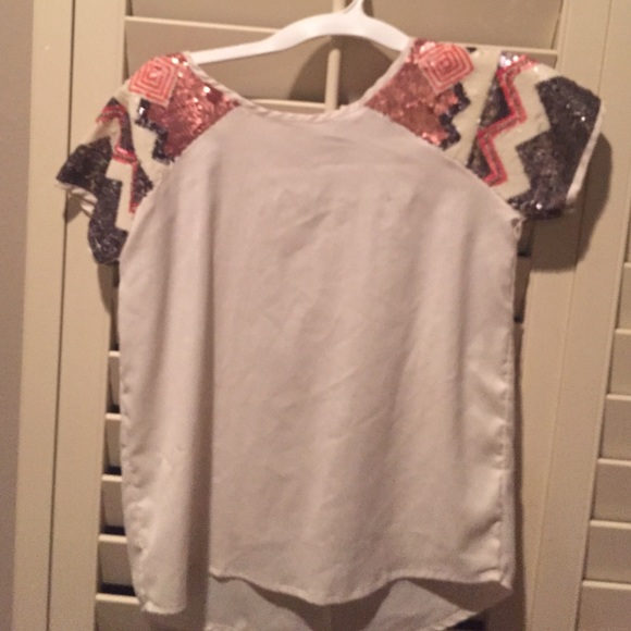 Sequin top