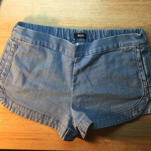 BDG indigo blue shorts