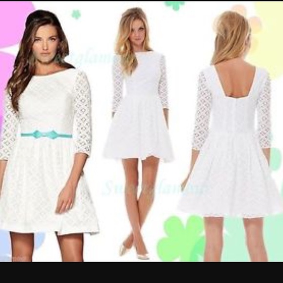 🎉ONE DAY SALE🎉Lilly Pulitzer white lace dress