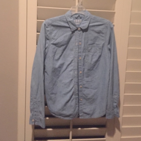Chambray button up