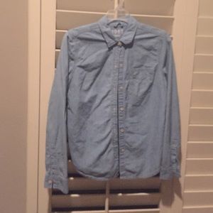 Chambray button up