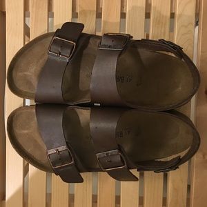 Like new worn once Birkenstock sandals
