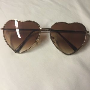 Urban Outfitters Heart-shapes Sunglasses