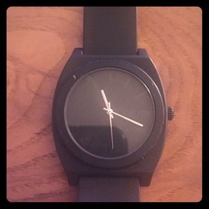 Black Nixon watch