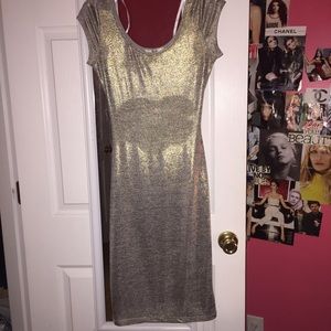 Sliver body con dress