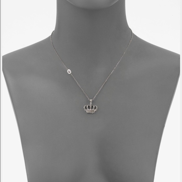 Juicy couture silver crown necklace - Picture 2 of 3