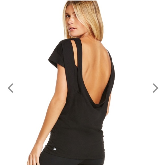 Fabletics - open back tee
