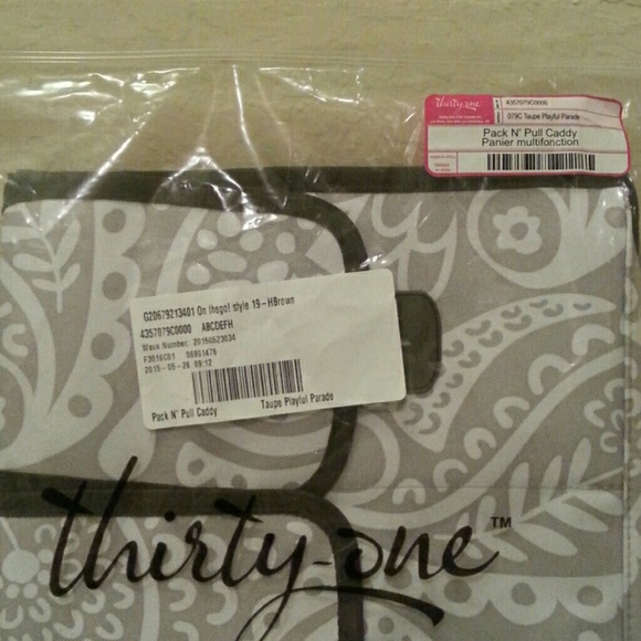 Thirty one pack n pull caddy