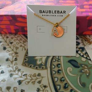 Gold Intial "A" necklace