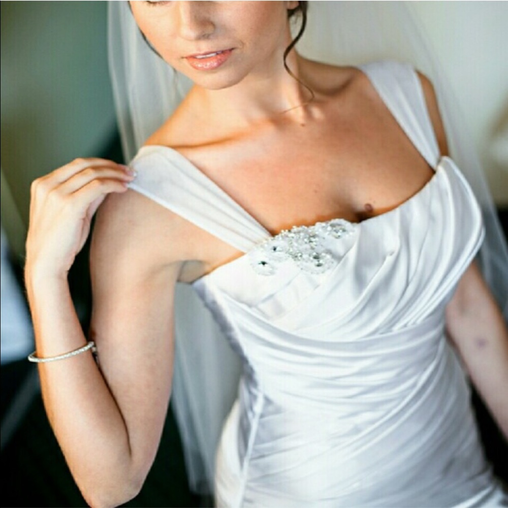Maggie Sottero Fiorella Swarovski crystals  dress - Picture 7 of 8