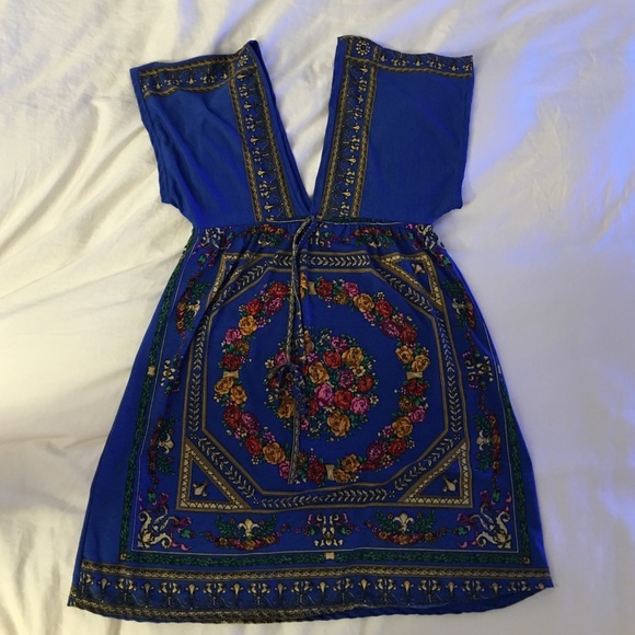 Festival Dress//Blue