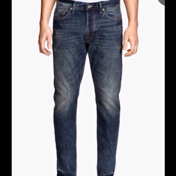 Men's H&M Organic Denim Straight Jeans (29 X 32)