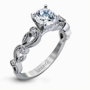 Simon G Engagement Ring