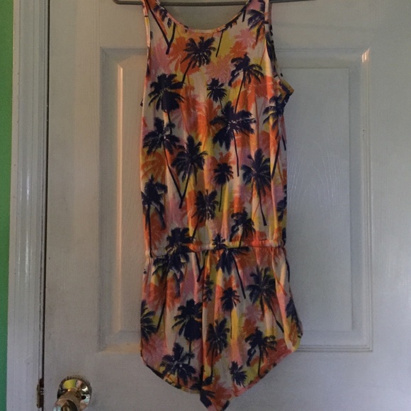 One piece suit cover up for the beach