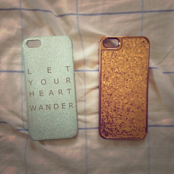 Snap on iPhone 5 case bundle