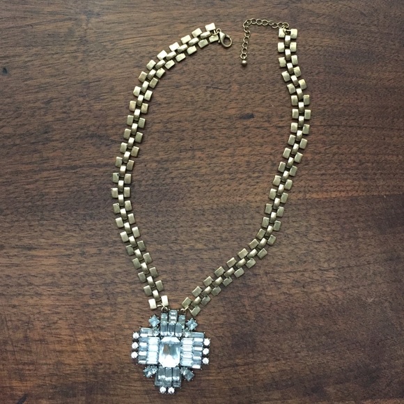 Rhinestone Statement Necklace