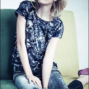 Sequin Top/ Excellent condition, worn twice