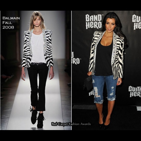alice ollivia zibra runway celebrity jacket