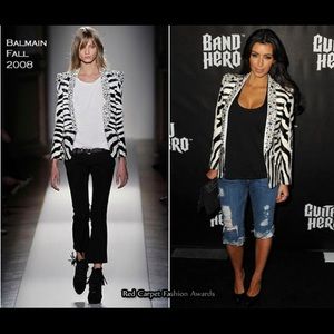 alice ollivia zibra runway celebrity jacket