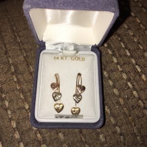 14 kt gold Earrings