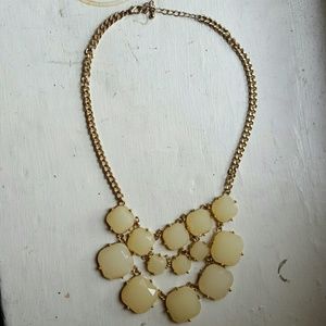 Cream necklace