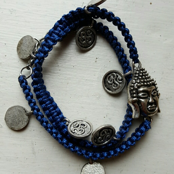 Ohm layered bracelet