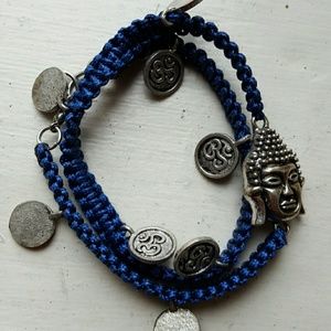 Ohm layered bracelet
