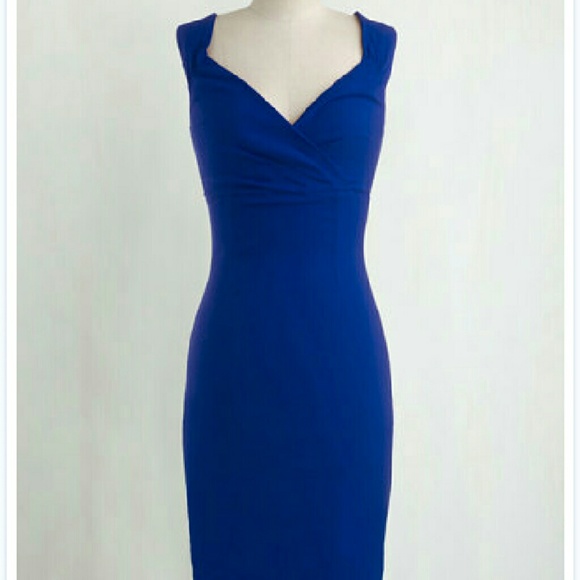 Lady Love Song Dress in Sapphire