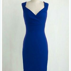 Lady Love Song Dress in Sapphire