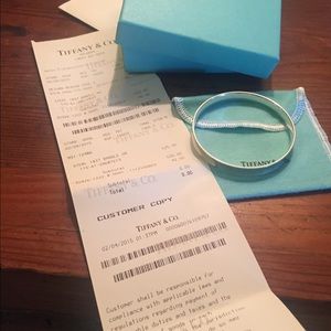 Tiffany bangle bracelet
