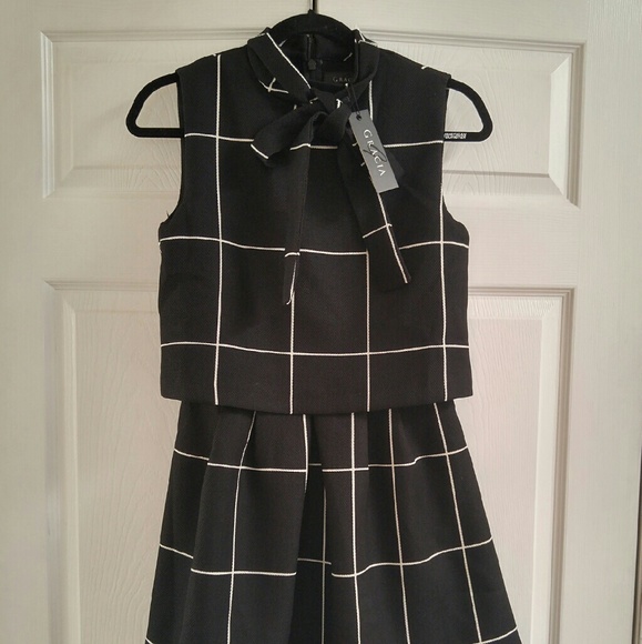 Crop top in one dress