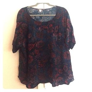 Forever 21 floral top